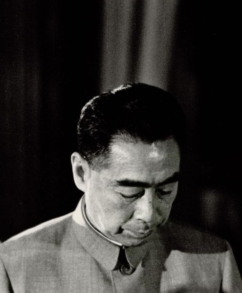 India, 1960, L'ex Premier della Repubblica Popolare Cinese Zhou Enlai  durante la sua visita in India, photo by & copyright © Calogero Cascio