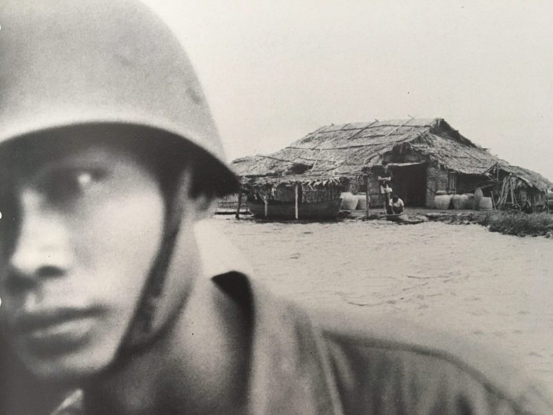 My Tho, Vietnam del Sud, 1960, Un militare nazionalista nel delta del Mekong, photo by & copyright © Calogero Cascio