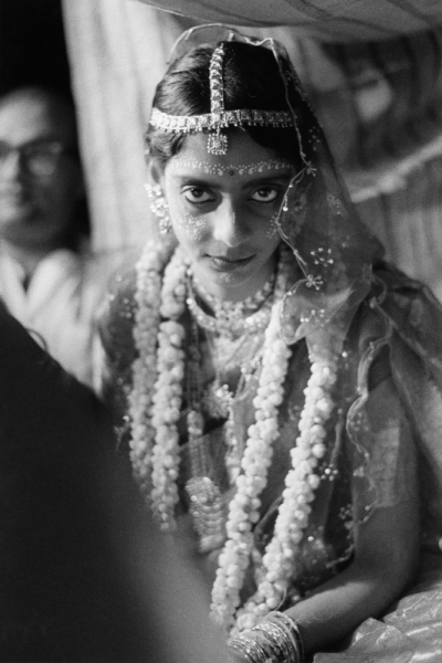 Mumbai, India, 1960, Ritratto di sposa (photo by and copyright © Calogero Cascio)